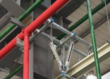 蕉岭该抗震支架的整体式支吊架结构协调性好